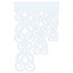 Ażur Dekor Narożny wz.3 – Czarny