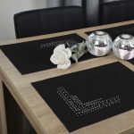 Podkładki Panama Decor – Czarny