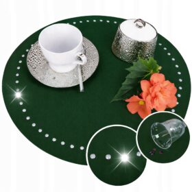Podkładka koło Glamour – Ciemna zieleń