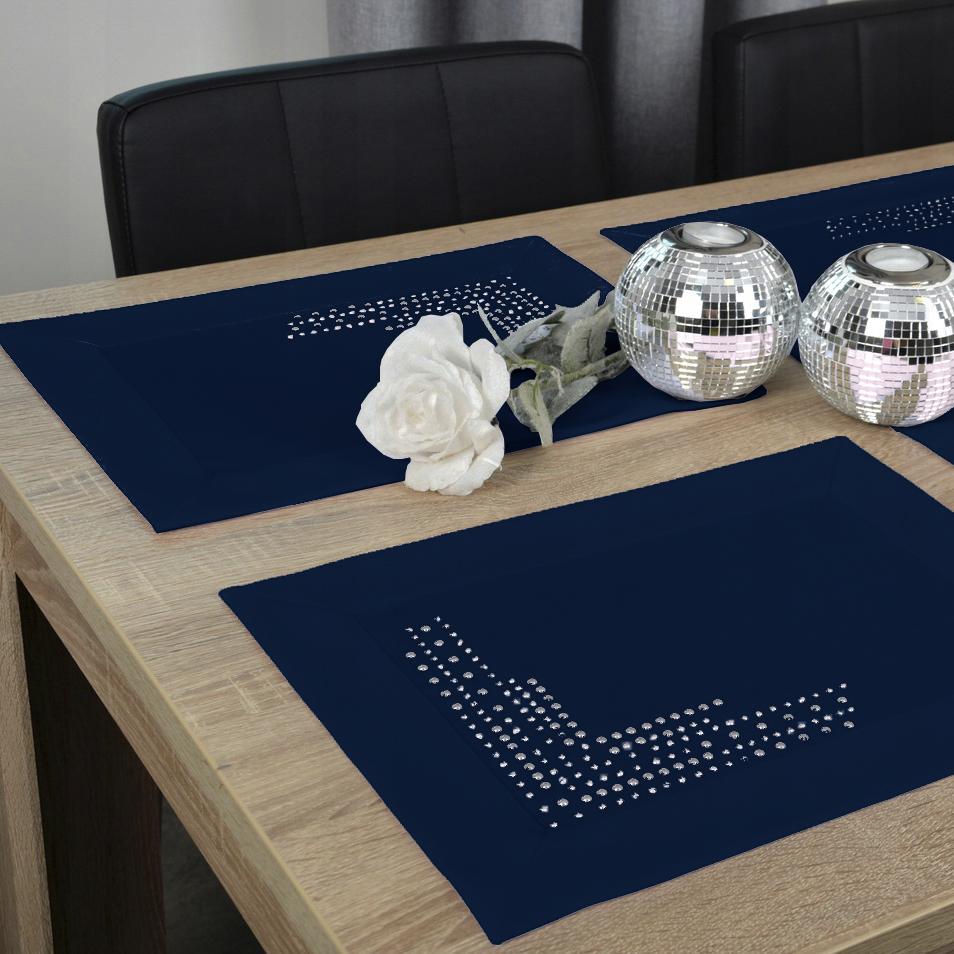 Podkładki Panama Decor – Granatowy Podkładki Panama Decor – Granatowy