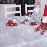 Obrus Świąteczny choinki BN/LM19 – Szary Obrus Świąteczny choinki BN/LM19 – Szary