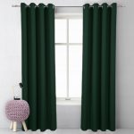 Zasłona Panama – Ciemna zieleń