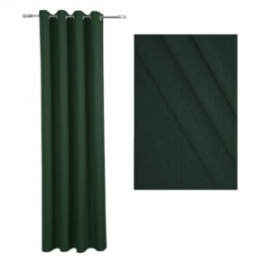 Zasłona Panama – Ciemna zieleń