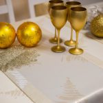 Pas świąteczny Gold Silver Choinka – Złoto Pas świąteczny Gold Silver Choinka – Złoto