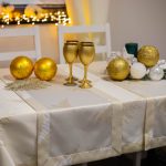 Pas świąteczny Gold Silver Choinka – Złoto Pas świąteczny Gold Silver Choinka – Złoto