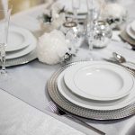 Bieżnik Brokat Lux – Srebro Bieżnik Brokat Lux – Srebro