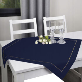 Serweta na stół Panama Lux – Granat ze złotym