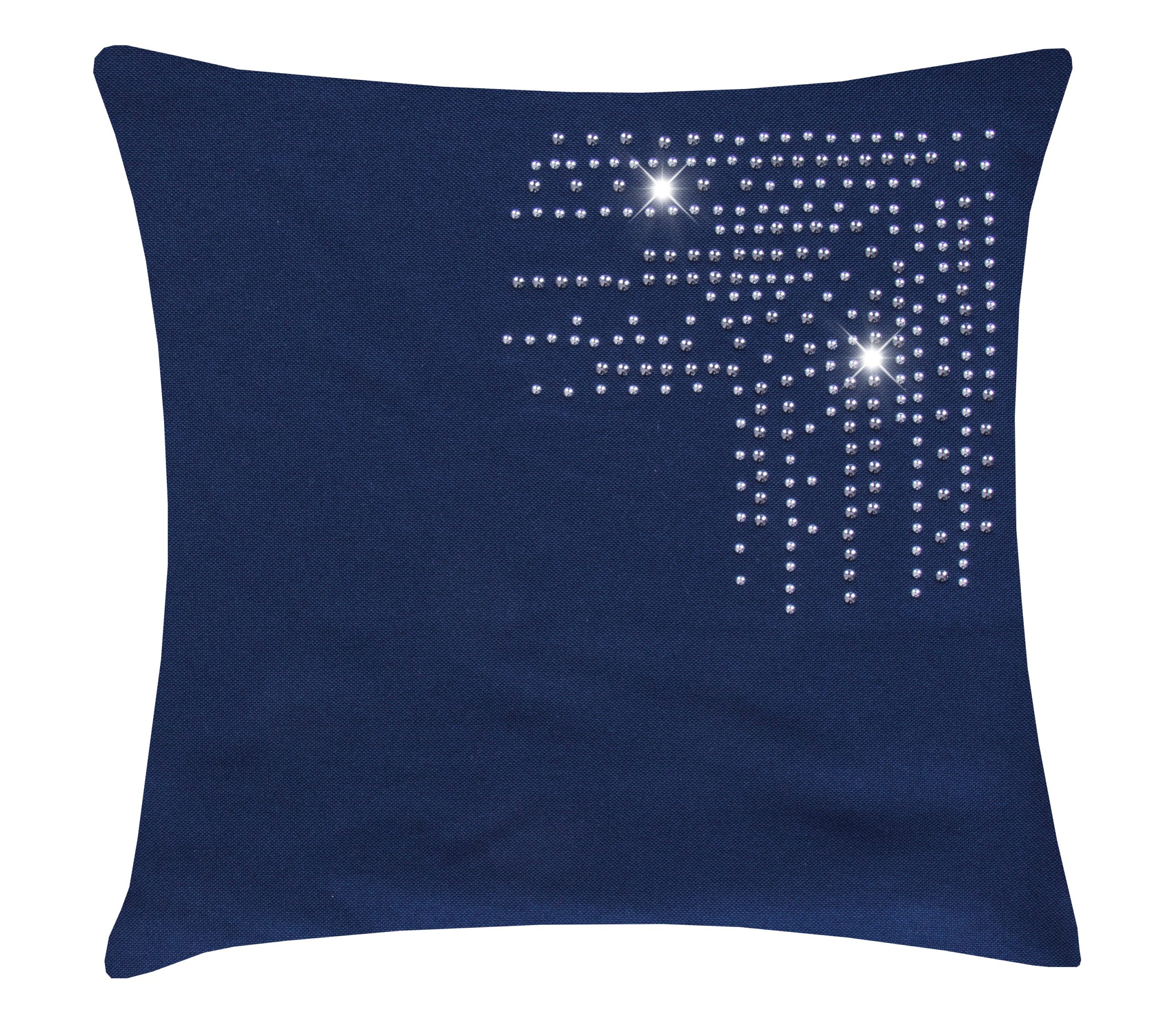 Poszewka Panama Dekor – Granatowy Poszewka Panama Dekor – Granatowy