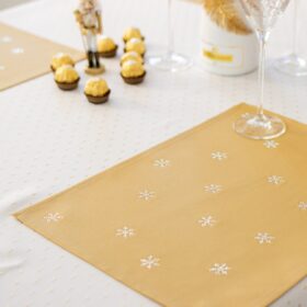 Podkładki Gwiazdki – Złoto