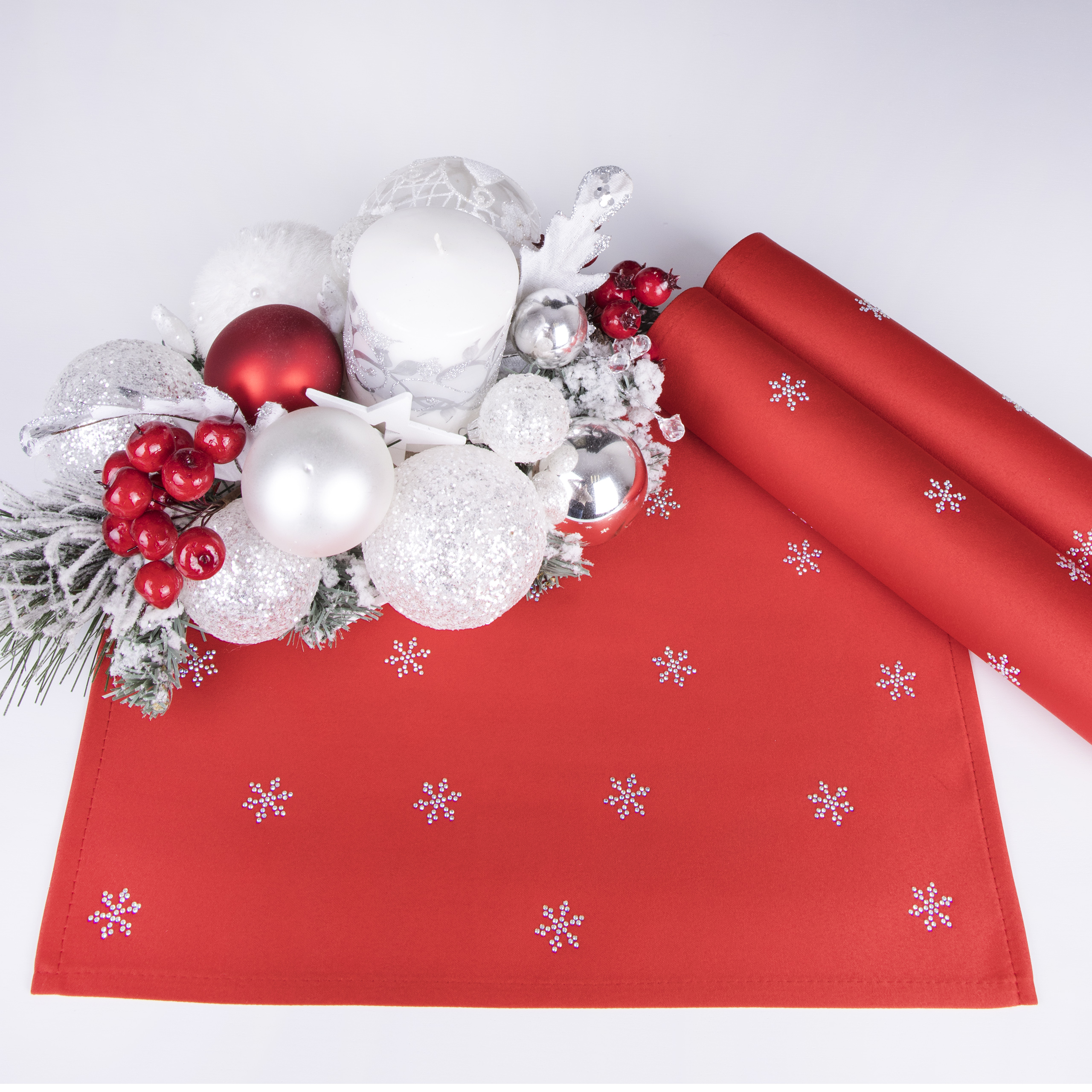 Podkładki Gwiazdki – Czerwień Podkładki Gwiazdki – Czerwień