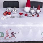 Obrus świąteczny Krasnal – Szary Obrus świąteczny Krasnal – Szary