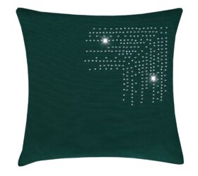 Poszewka Panama Dekor - Ciemny Zielony