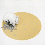 Podkładka świąteczna Gwiazdki koło – Złoto