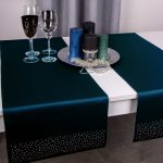 Pas Brylant – Jasna zieleń ze srebrnymi dżetami