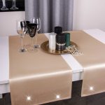 Pas Brylant – Jasny żółty ze srebrnymi dżetami