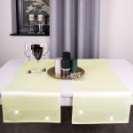 Pas Brylant – Jasny żółty ze srebrnymi dżetami