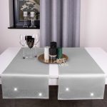 Pas Brylant – Szary ze srebrnymi dżetami