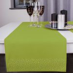 Pas Brylant – Jasna zieleń ze srebrnymi dżetami