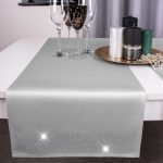 Pas Brylant – Szary ze srebrnymi dżetami