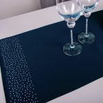 Pas Brylant – Granat ze srebrnymi dżetami