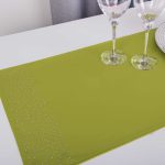 Pas Brylant – Jasna zieleń ze srebrnymi dżetami