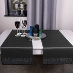 Pas Brylant – Grafit ze srebrnymi dżetami