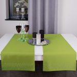 Pas Brylant – Jasna zieleń ze srebrnymi dżetami