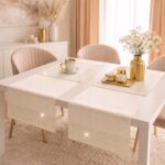 Pas Brylant – Beż ze złotymi dżetami