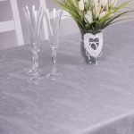 Obrus z gipiurą Chmurka – Szary