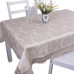 Obrus z gipiurą Chmurka – Biel