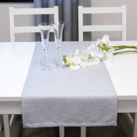 Bieżnik na stół – Szary 43×123 cm