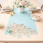 Bieżnik Dekor wz. 7 – Pudrowy róż