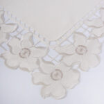 Serweta haftowana nakładka 85×85 pomarańcz