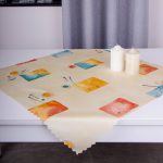 Serweta drukowana satynowa plamoodporna 75×75 zielony – 19