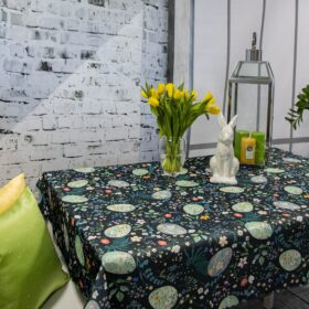 Obrus Wielkanocny 2022 - Grafit