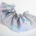 Ozdoba opaska na koszyk Wielkanocny szary