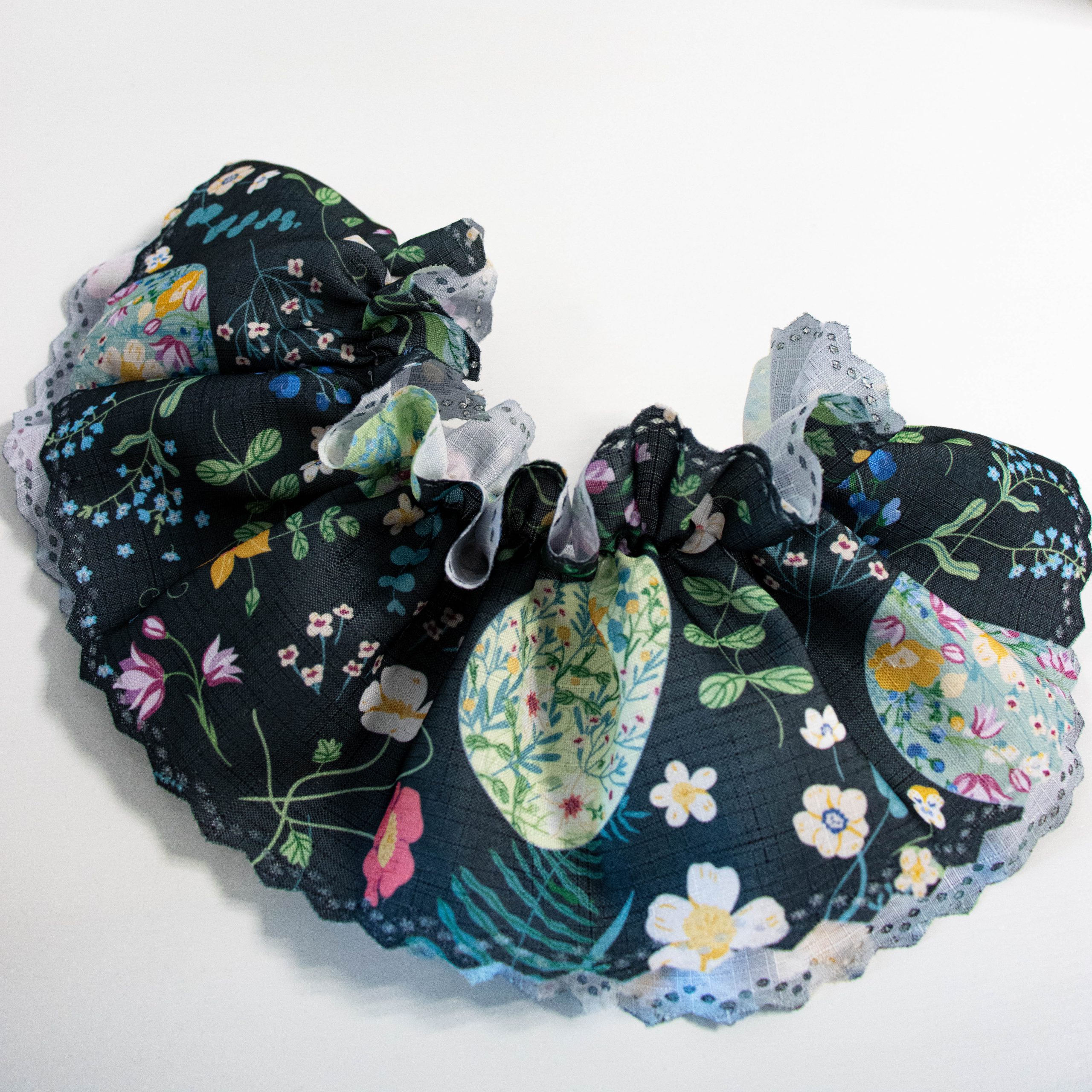 Ozdoba opaska na koszyk Wielkanocny grafit Ozdoba opaska na koszyk Wielkanocny grafit