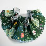 Ozdoba opaska na koszyk Wielkanocny zielony