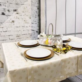 Bieżnik  Wielkanocny Gold Silver jajka – Złoto