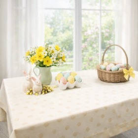 Obrus Wielkanocny Gold Silver jajka – Złoto