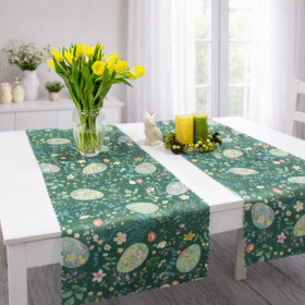 Bieżnik Wielkanocny 2022 – Ciemna zieleń