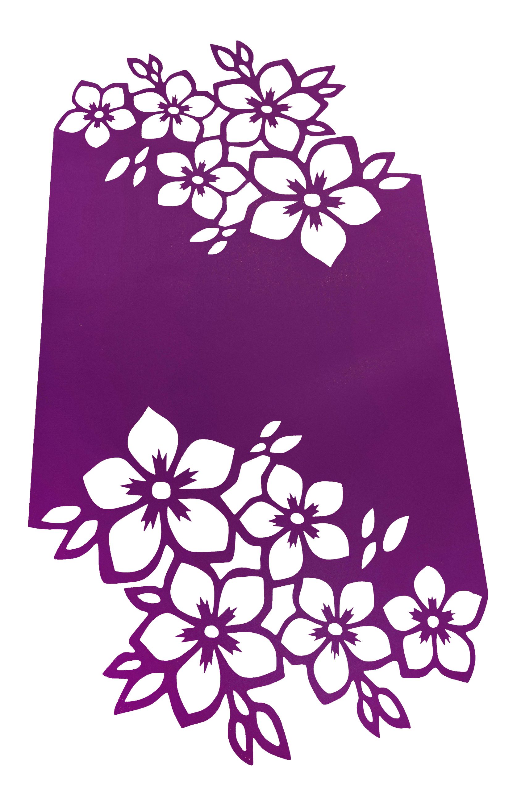 Bieżnik Dekor wz. 7 – Fiolet Bieżnik Dekor wz. 7 – Fiolet