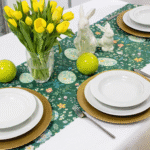 Bieżnik Wielkanocny 2022 – Ciemna zieleń