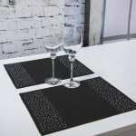 Podkładka Brylant – Grafit + Srebrne dżety Podkładka Brylant – Grafit + Srebrne dżety