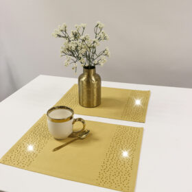 Podkładka Brylant – Złota + Złote dżety
