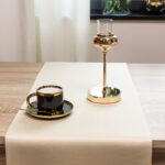 Podkładki Brylant – Beż + Złote dżety