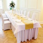 Obrus Konwalia – Biel