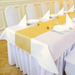 Obrus Glamour – Zielony Ciemny Złoto