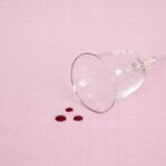 Podkładka Glamour 30 cm Koło – Pudrowy Róż + Srebrne dżety