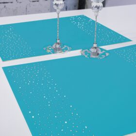 Podkładka Brylant – Turkus + Srebrne dżety Podkładka Brylant – Turkus + Srebrne dżety